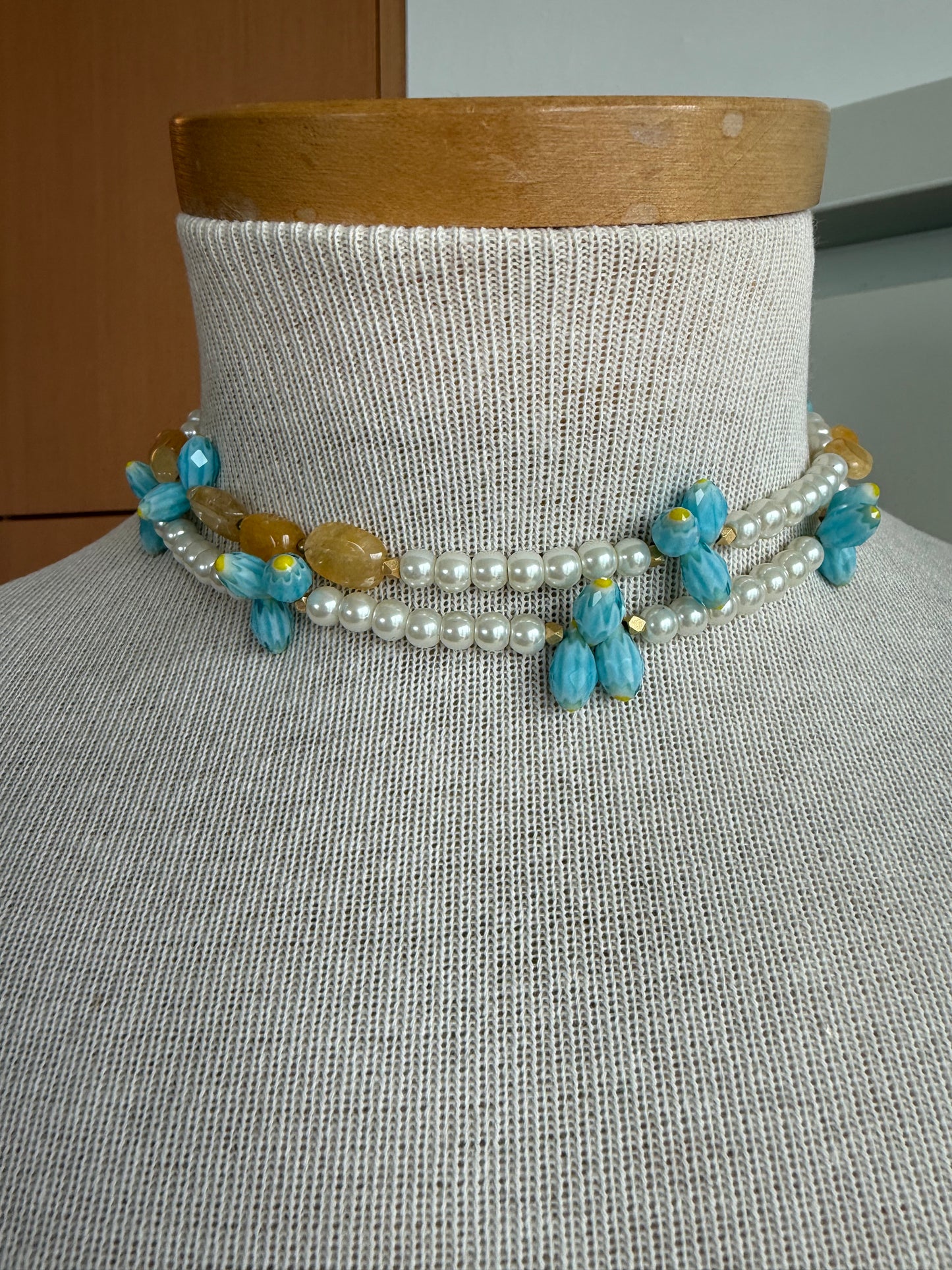 Pearl Serenity Mala Necklace