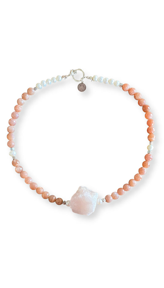 Ananda Moonstone Mala