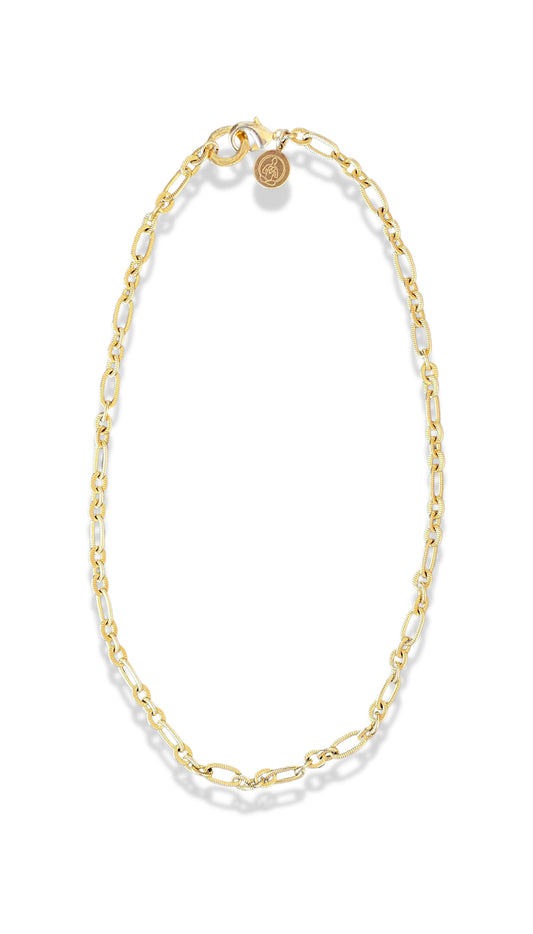 Shabdkosh Gold Link Chain
