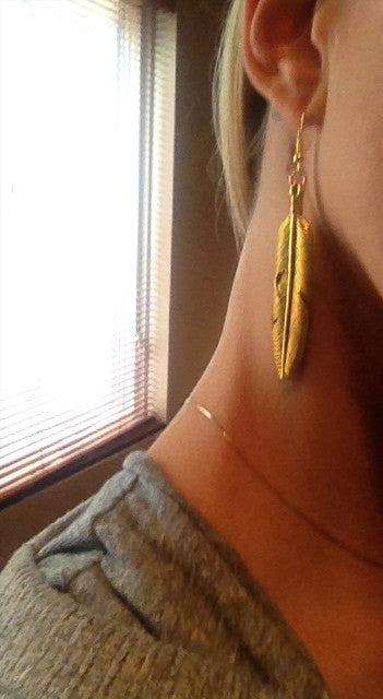 Feather Earrings