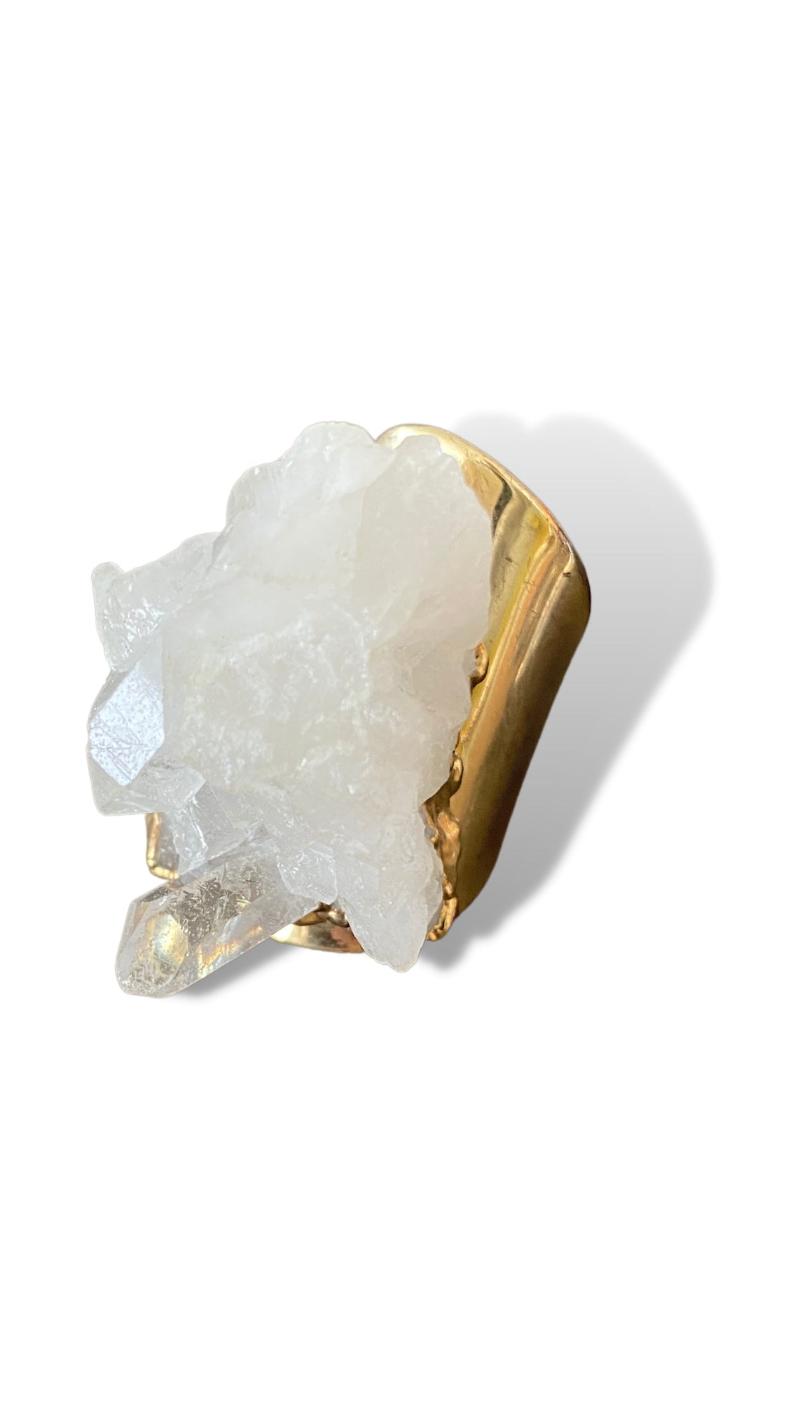 Nebula Quartz 1 Cuff Ring