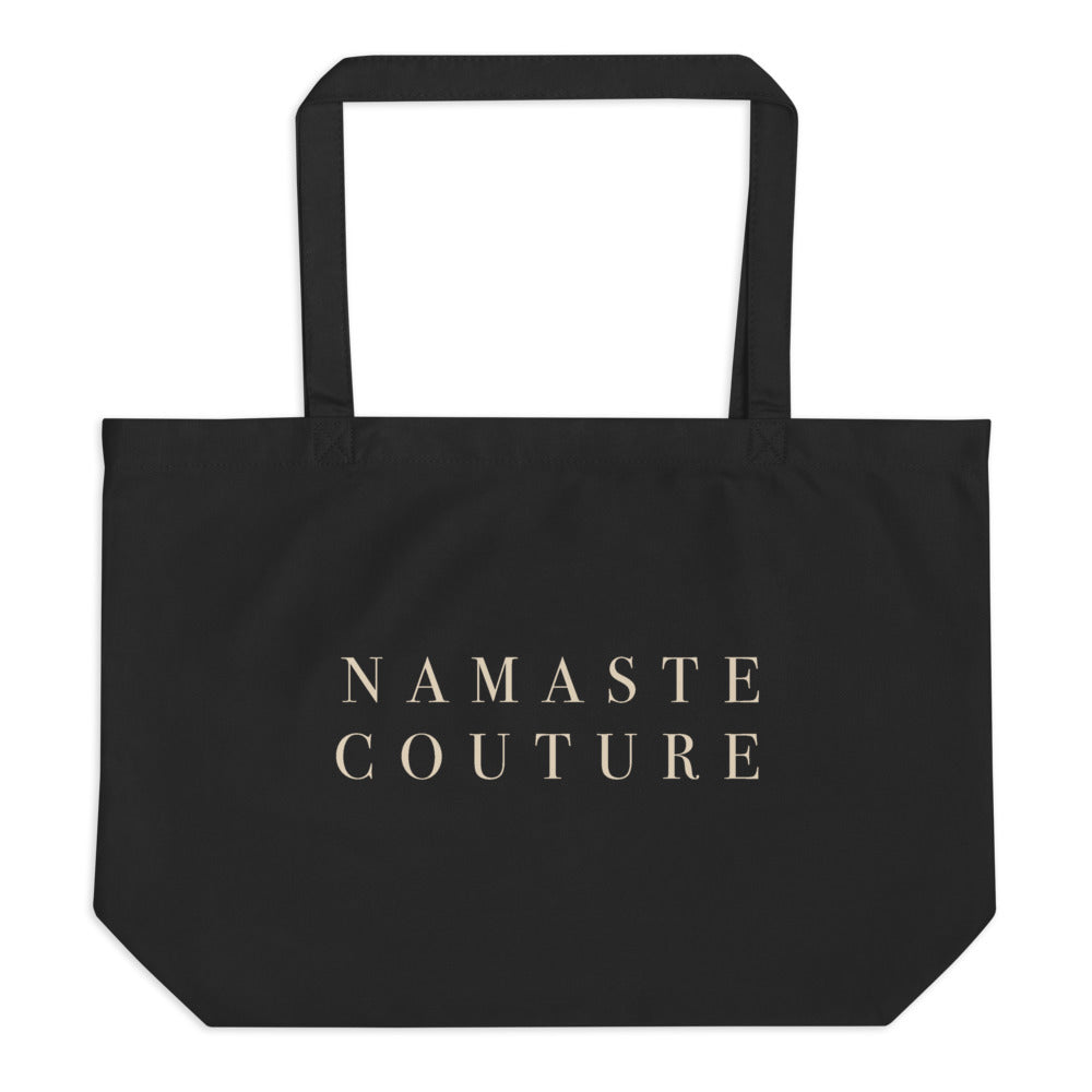 NAMASTE COUTURE Large organic tote bag
