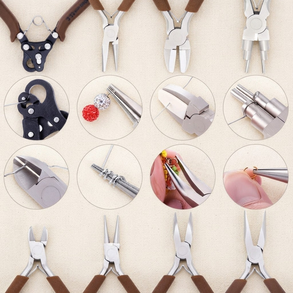 Atelier Essentials 8-piece jewelry plier kit