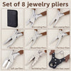 Atelier Essentials 8-piece jewelry plier kit