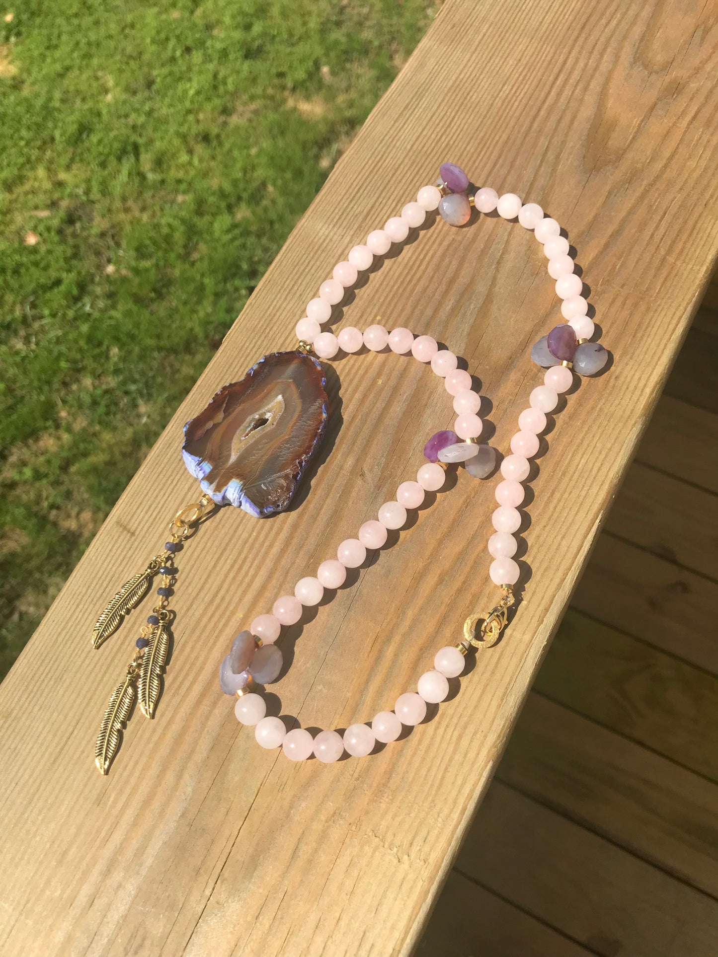 Bhakti Purple Rose Mala