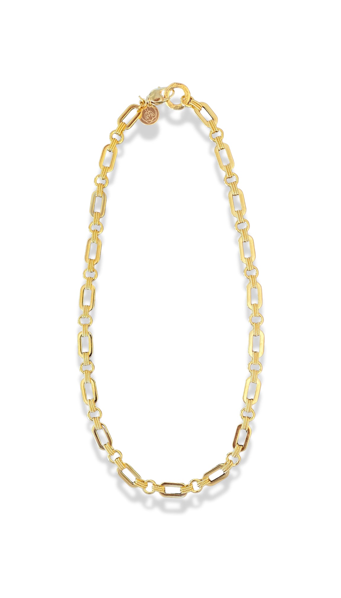 Shabdkosh Gold Ringlet Chain