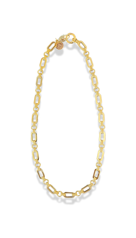 Shabdkosh Gold Ringlet Chain