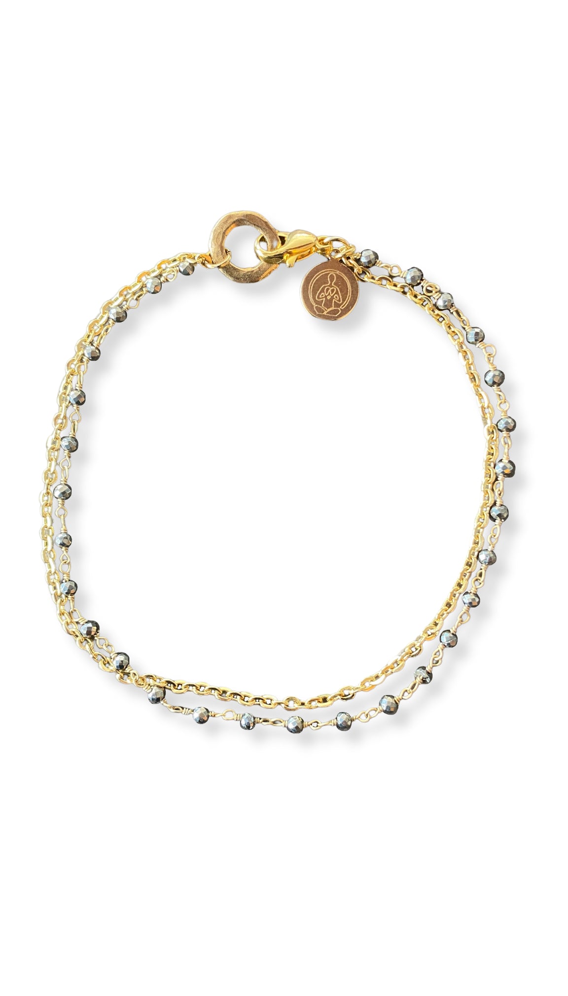 Nupura Pyrite Anklet