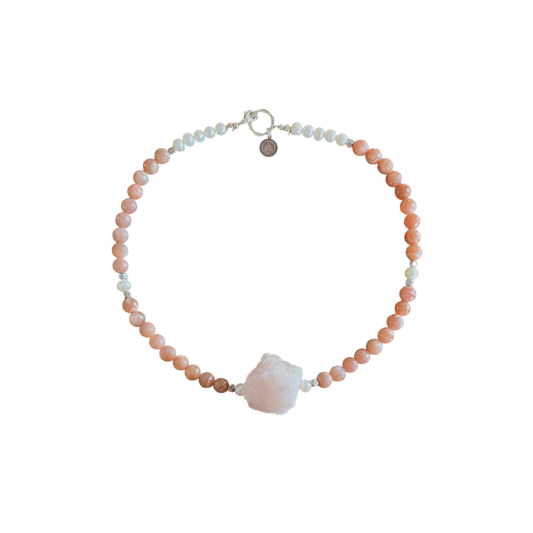 Ananda Moonstone Mala