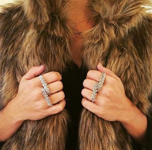 Double Feather Stack
