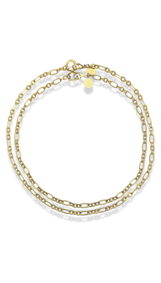 Shabdkosh Gold Link Chain