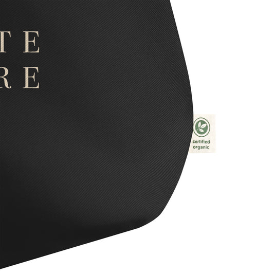 NAMASTE COUTURE Large organic tote bag